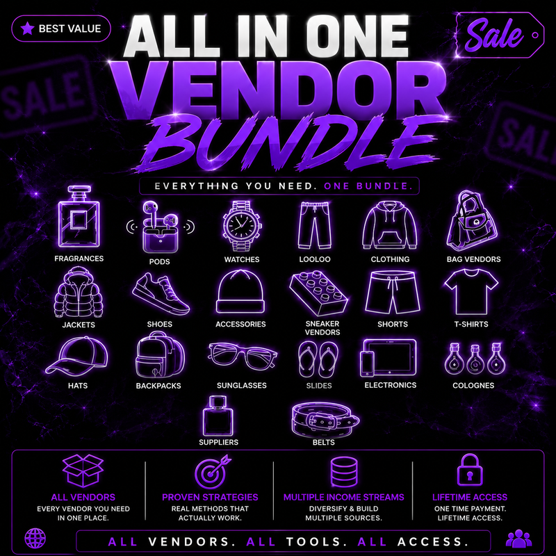 ALL IN ONE VENDOR BUNDLE